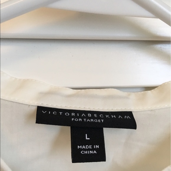 Victoria BeckhamXTarget poplin waist top - Picture 4 of 7